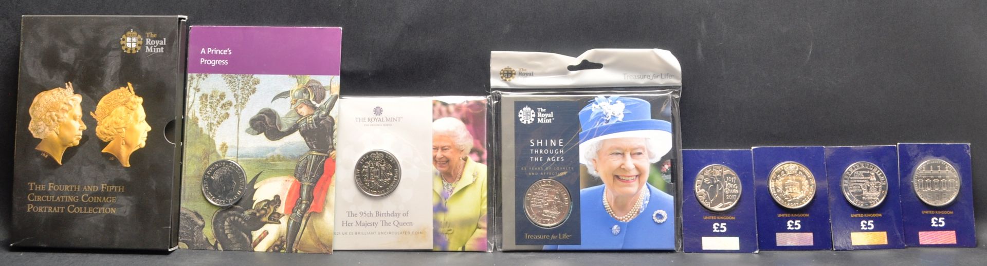 THE ROYAL MINT - COLLECTION OF ASSORTED PROOF / PRESENTATION COINS