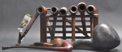 COLLECTION OF 20TH CENTURY SMOKERS PIPES