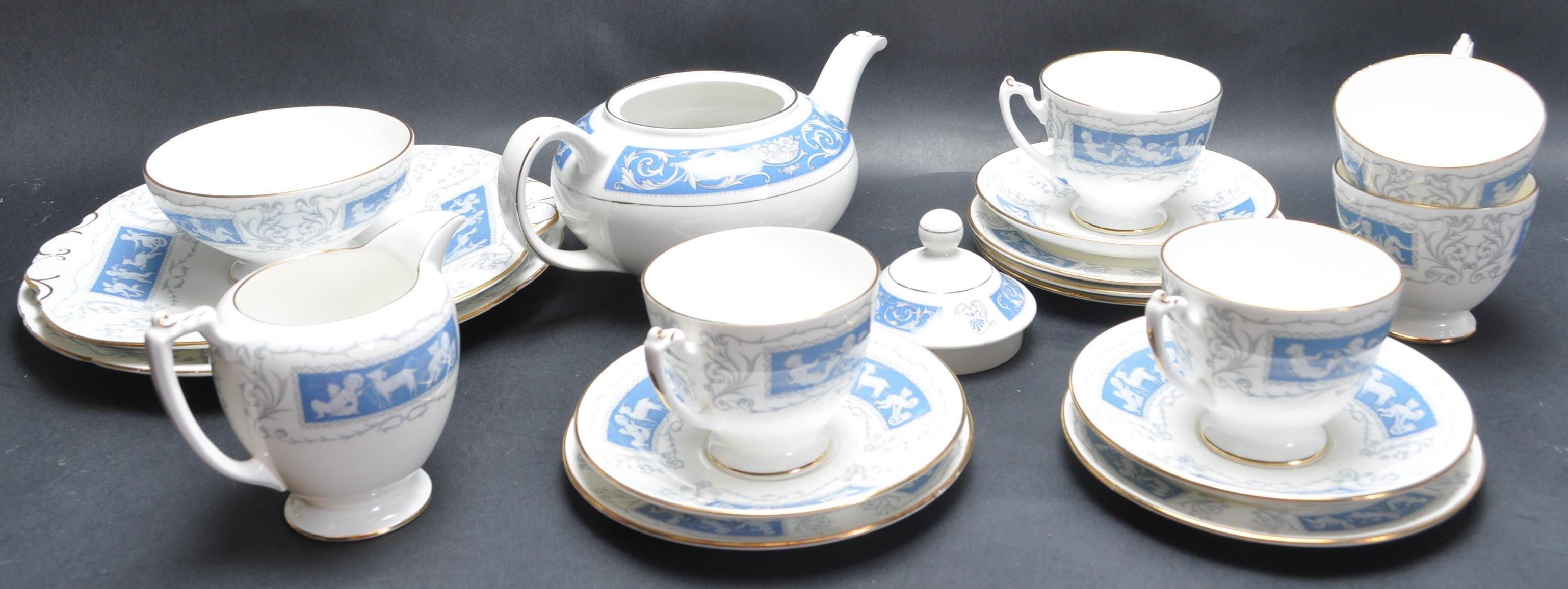 VINTAGE COALPORT REVELRY PATTERN TEA SERVICE - Image 3 of 5