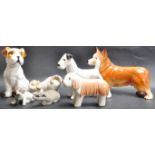 COLLECTION OF PORCELAIN DOGS