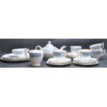 VINTAGE COALPORT REVELRY PATTERN TEA SERVICE