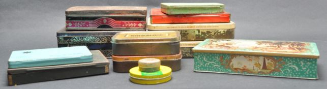 COLLECTION OF CIGARETTE ADVERTISING TINS