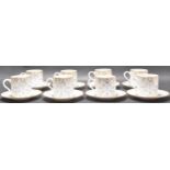 1920’S ROYAL WORCESTER ARAGON EIGHT PERSON TEA SERVICE