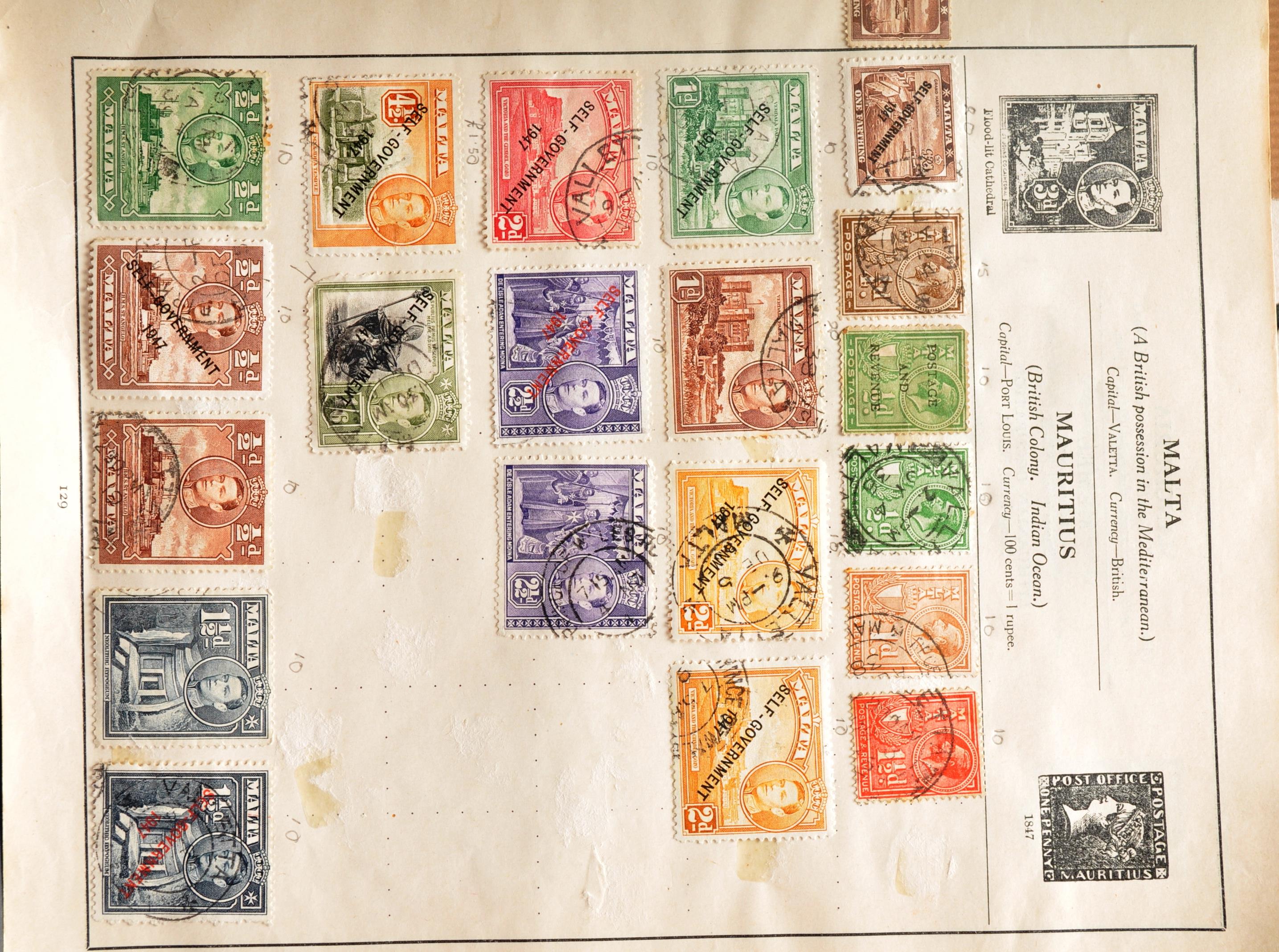 COLLECTION OF 20TH CENTURY STAMPS AND POSTCARDS - Image 6 of 9