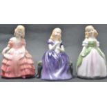 THREE ROYAL DOULTON CERAMIC FIGURINES