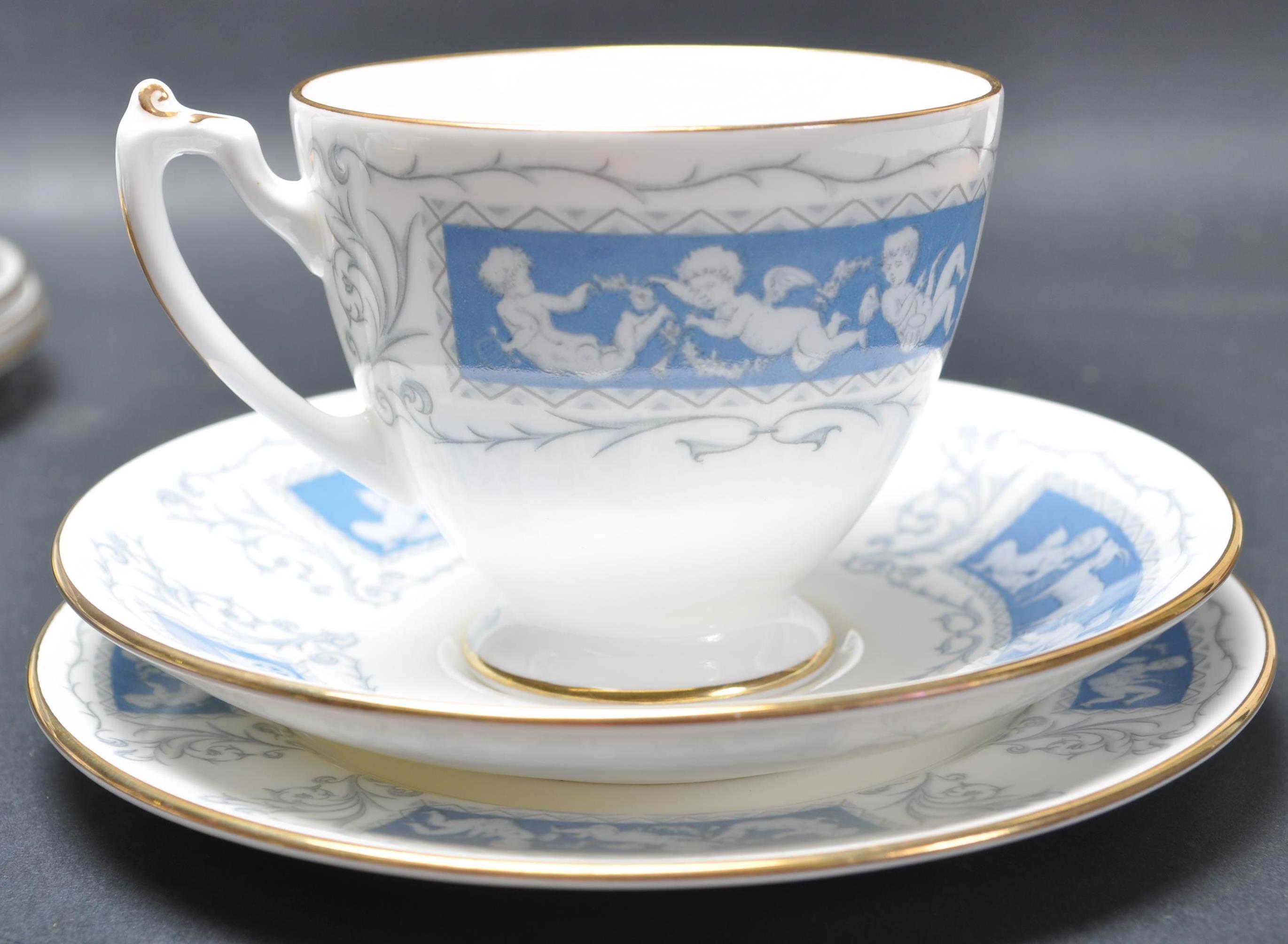 VINTAGE COALPORT REVELRY PATTERN TEA SERVICE - Image 4 of 5