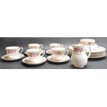 1980’S ROYAL GARDEN ELGAR PATTERN TEA SERVICE