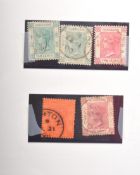 STAMPS - QUANTITY OF 19TH CENTURY FREE FRONTS & STAMPS