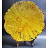 RETRO VINTAGE MID 20TH CENTURY CIRCA 1960S MURANO STYLE GLASS CHARGER