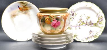 COLLECTION OF EARLY 20TH CENTURY ROYAL WORCESTER CERAMIC WARE