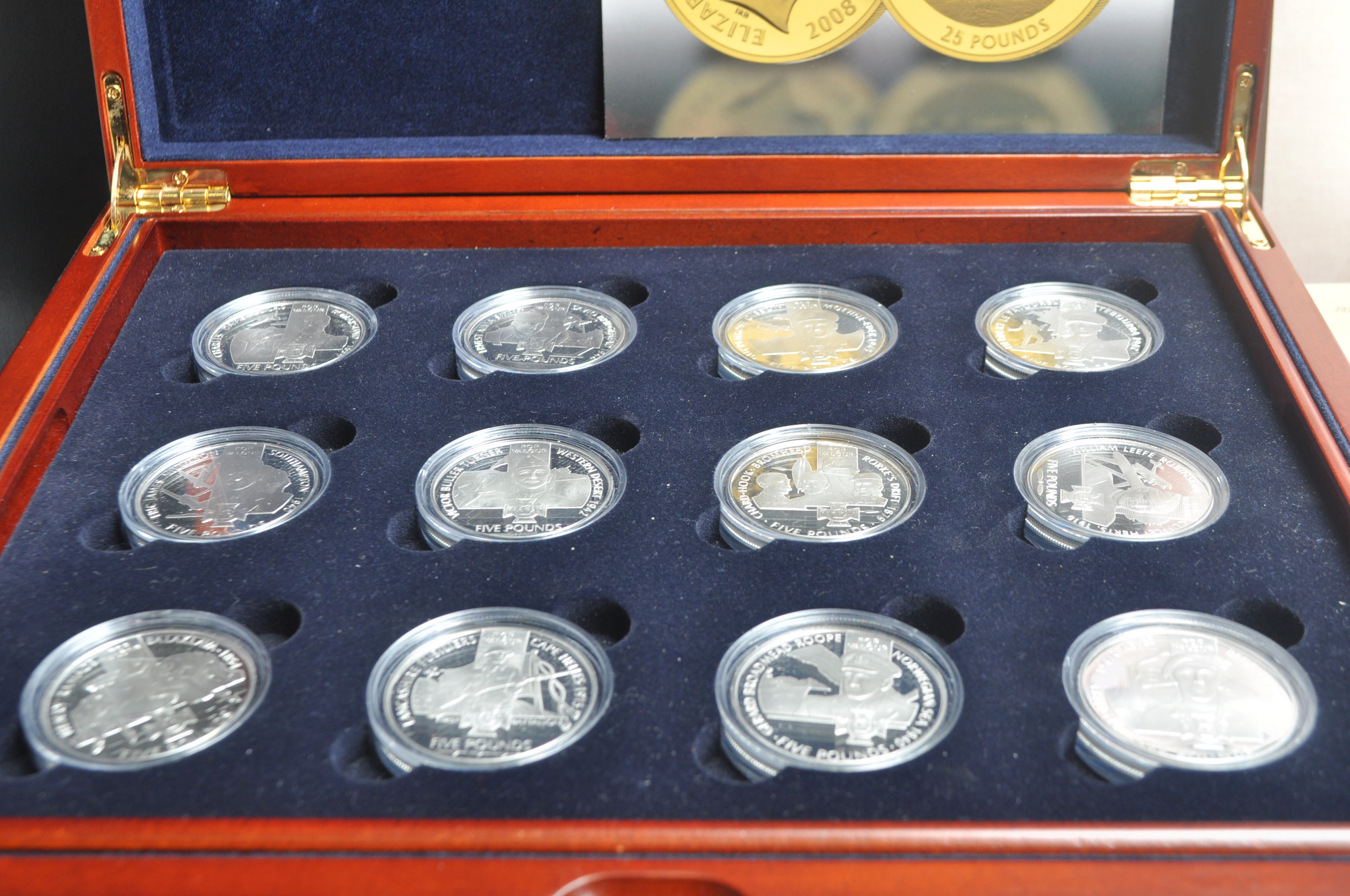 COMPLETE SET OF 18 STERLING SILVER PROOF COMMEMORATIVE COIN - Image 3 of 7