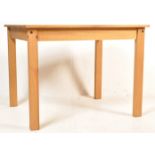 CONTEMPORARY PINE KITCHEN DINING TABLE AND CHAIRS SUITE