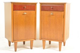 HARRIS LEBUS - PAIR OF MID CENTURY BEDSIDE CABINETS