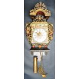 EARLY 20TH CENTURY DUTCH STAART KLOK WALL CLOCK