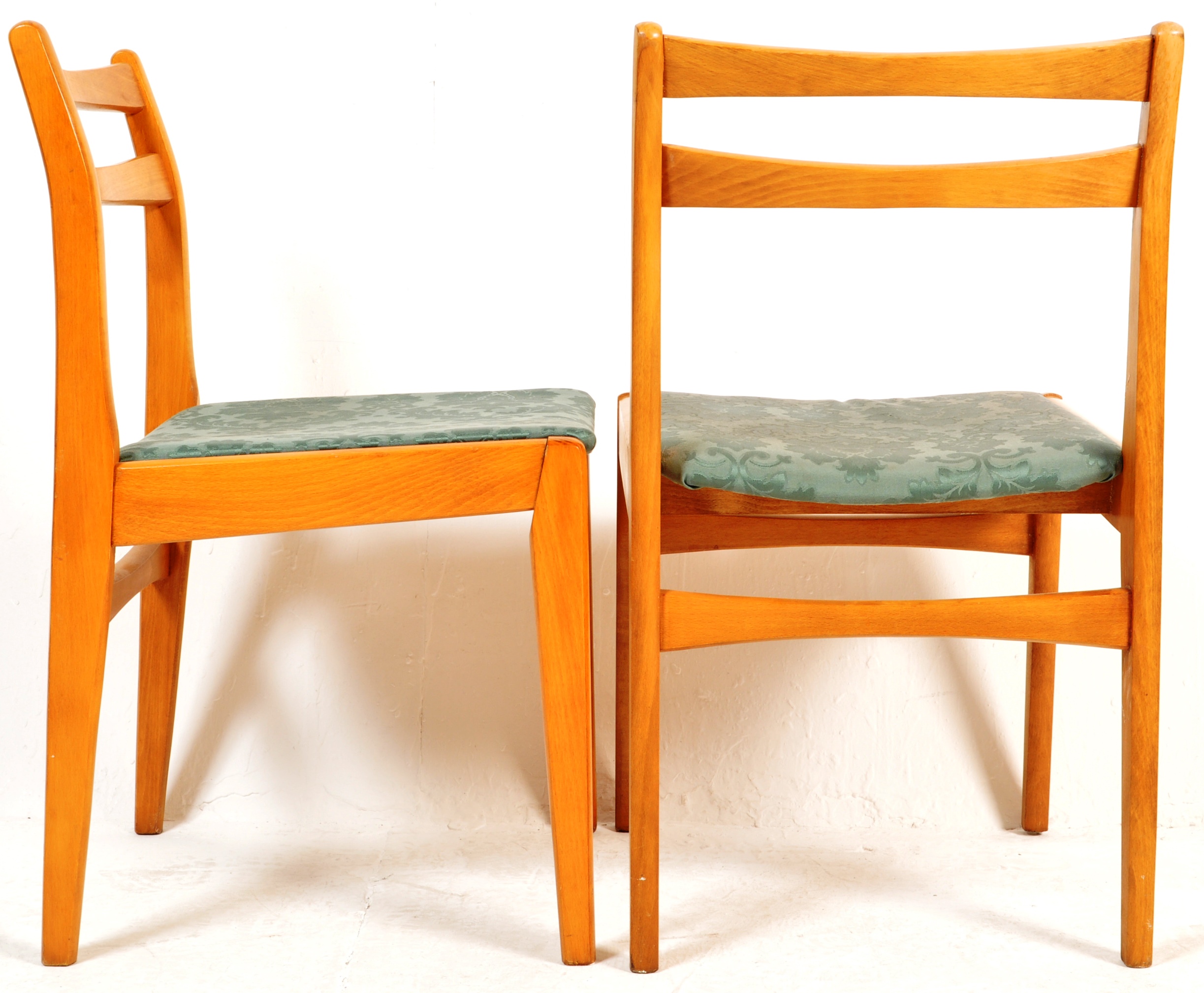 SET OF FOUR VINTAGE MID 20TH CENTURY DINING CHAIRS - Image 6 of 7