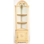 20TH CENTURY LOUISE XVI STYLE CORNER CABINET