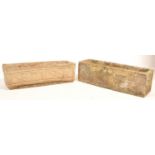 PAIR OF MID 20TH CENTURY COMPOSITE STONE PLANTER