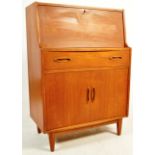 1970’S DANISH INSPIRE TEAK WOOD BUREAU DESK