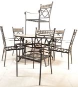 CONTEMPORARY CAFE BISTRO FRENCH STYLE TABLE AND CHAIRS