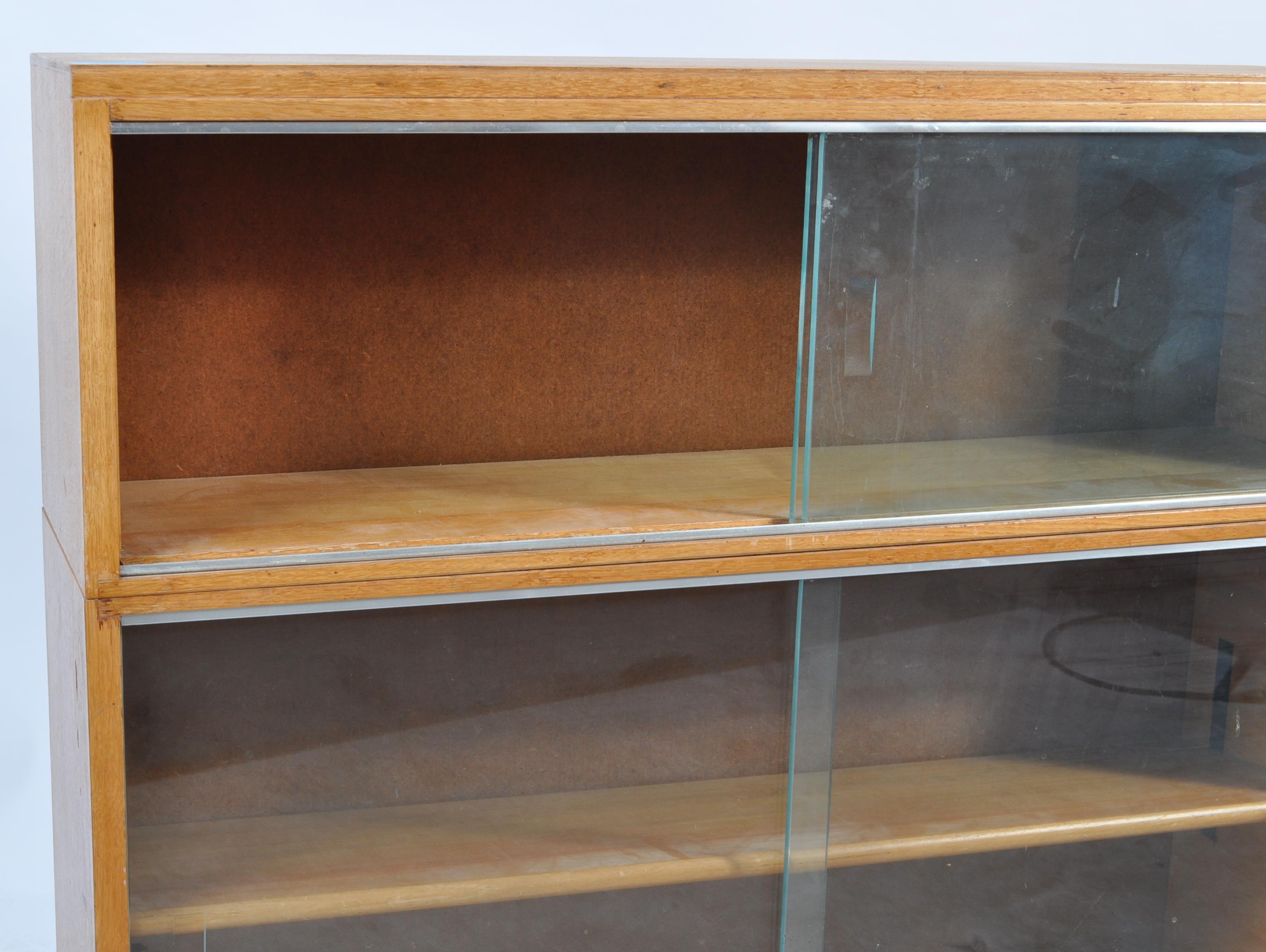 RETRO VINTAGE 1970S 20TH CENTURY MINTY LAWYERS BOOKCASE - Bild 3 aus 4