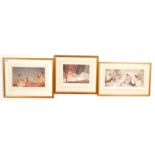 THREE WILLIAM RUSSELL FLINT SIGNED / LIMITED EDITION PRINTS