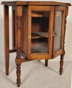 19TH CENTURY VICTORIAN GLAZED CABINET