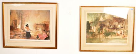 TWO WILLIAM RUSSELL FLINT PRINTS