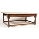 20TH CENTURY OAK COFFEE TABLE IN THE 17TH CENTURY STYLE