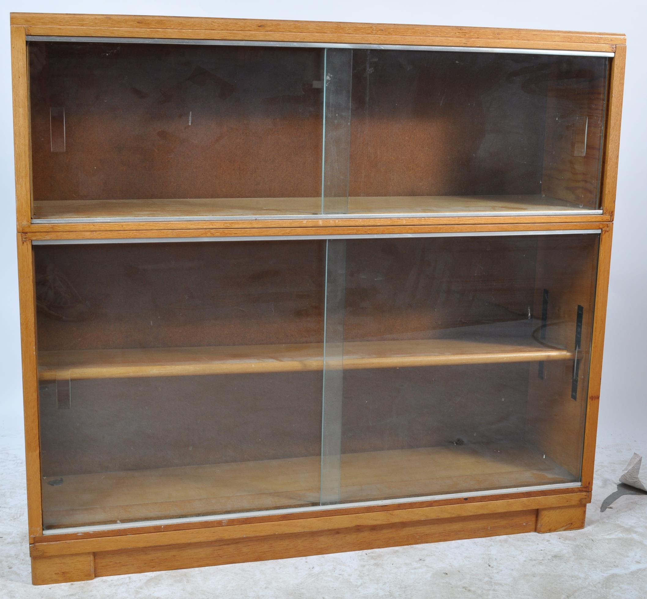 RETRO VINTAGE 1970S 20TH CENTURY MINTY LAWYERS BOOKCASE