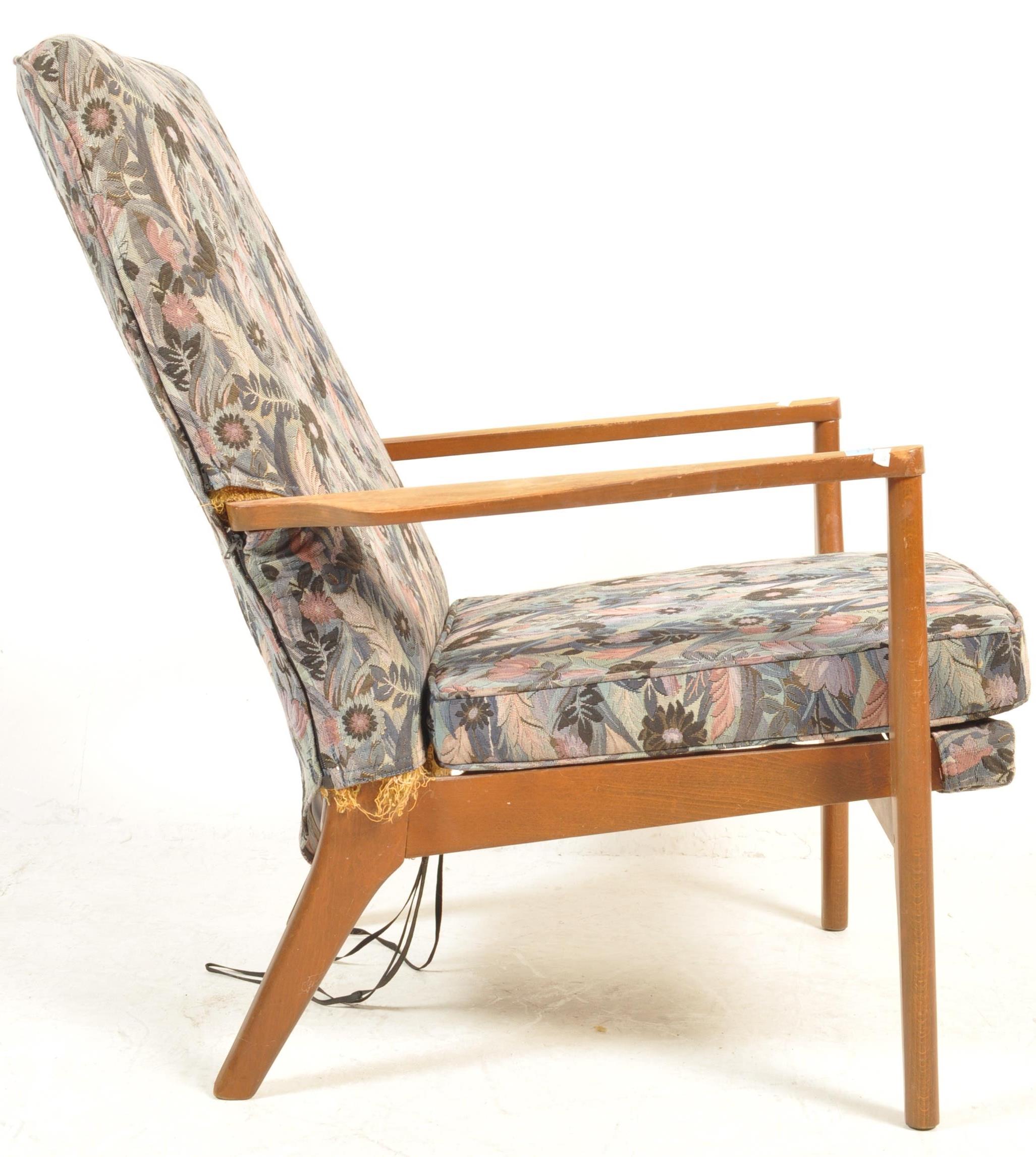 RETRO VINTAGE MID 20TH CENTURY PARKER KNOLL ARMCHAIR - Image 6 of 8