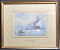 OUTWARD BOUND - WILLIAM A. EARP WATERCOLOUR PAINTING