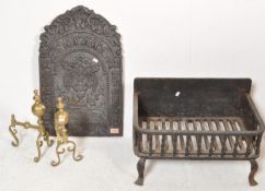 19TH CENTURY FIRESIDE ITEMS