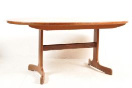 RETRO VINTAGE MID 20TH CENTURY TEAK WOOD DINING TABLE AND CHAIRS