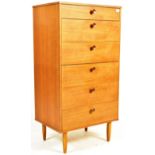 AVALON - BRITISH MODERN DESIGN - RETRO VINTAGE CIRCA 1960S TEAK WOOD CHEST OF DRAWERS