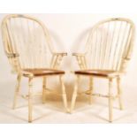 TWO 1930’S PAINTED WINDSOR STYLE CHAIRS