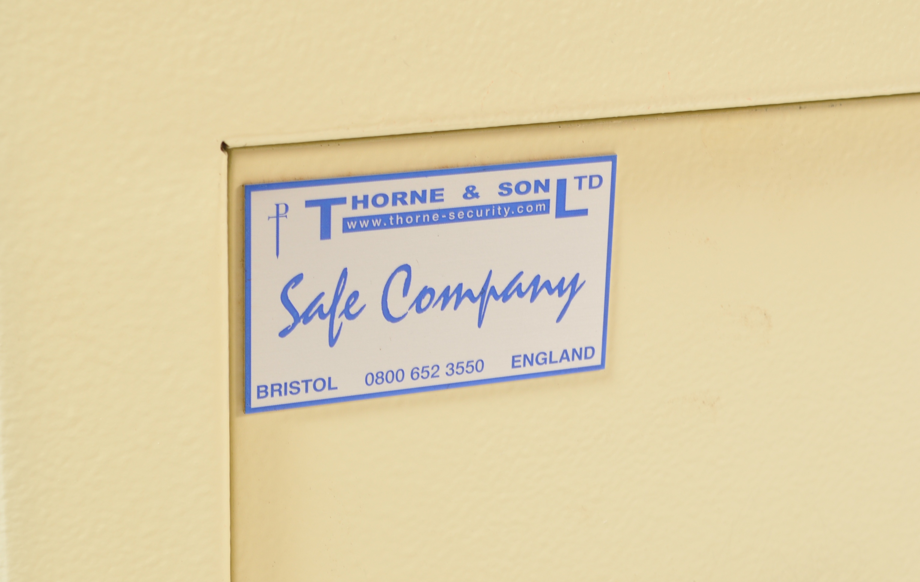 CONTEMPORARY SAFE BY THORNE & SON - Bild 4 aus 6