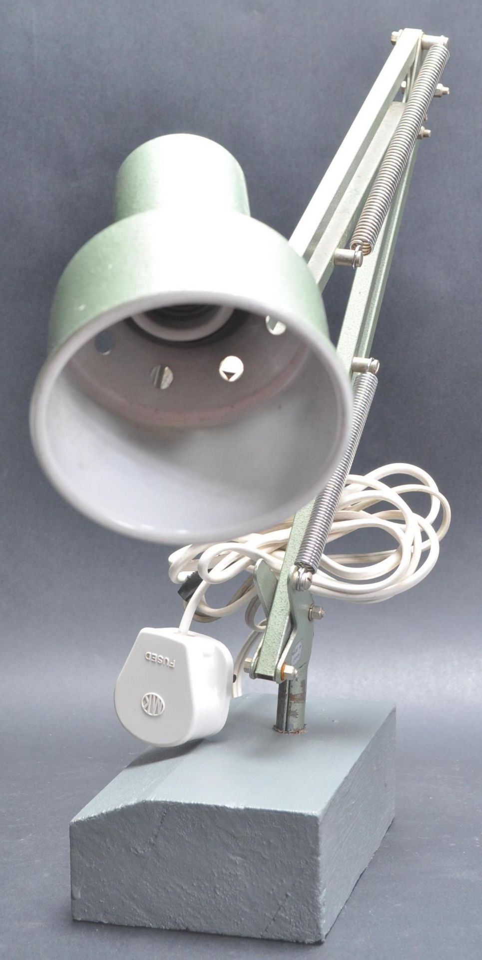 1960’S GREEN ENAMEL DESK LAMP - Bild 3 aus 6