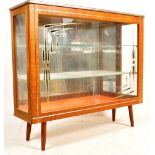 RETRO VINTAGE MID 20TH CENTURY 1950S CHINA DISPLAY CABINET