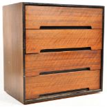 JOHN & SYLVIA REID - STAG - C RANGE - WALNUT CHEST OF DRAWERS