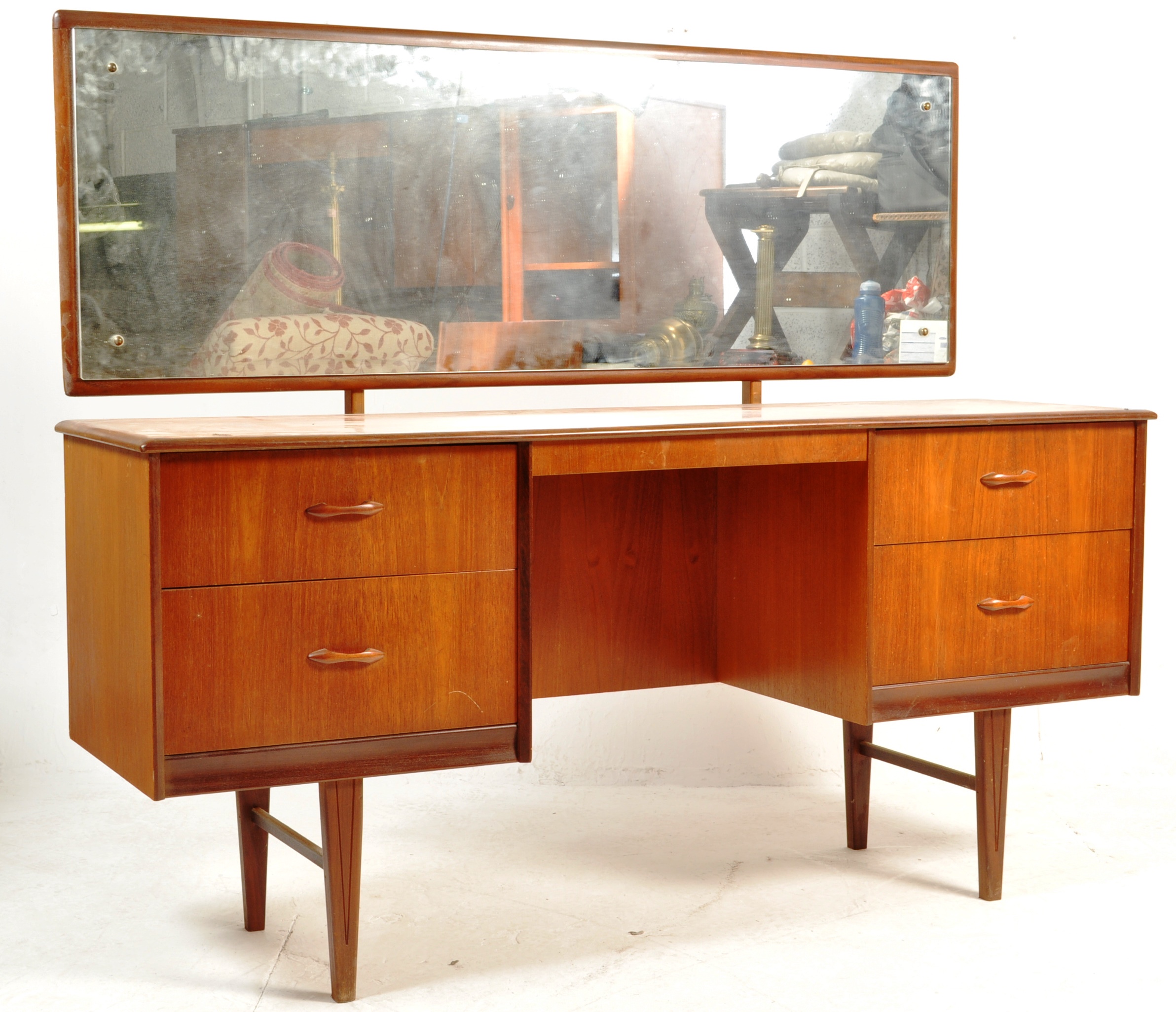 NATHAN - BRITISH MODERN DESIGN - 1960S 20TH CENTURY TEAK DRESSING TABLE - Bild 3 aus 14