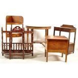 COLLECTION OF 19TH CENTURY AND LATER FURNITURE