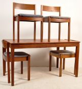 MEREDEW - BRITISH MODERN DESIGN - RETRO VINTAGE TABLE AND CHAIRS