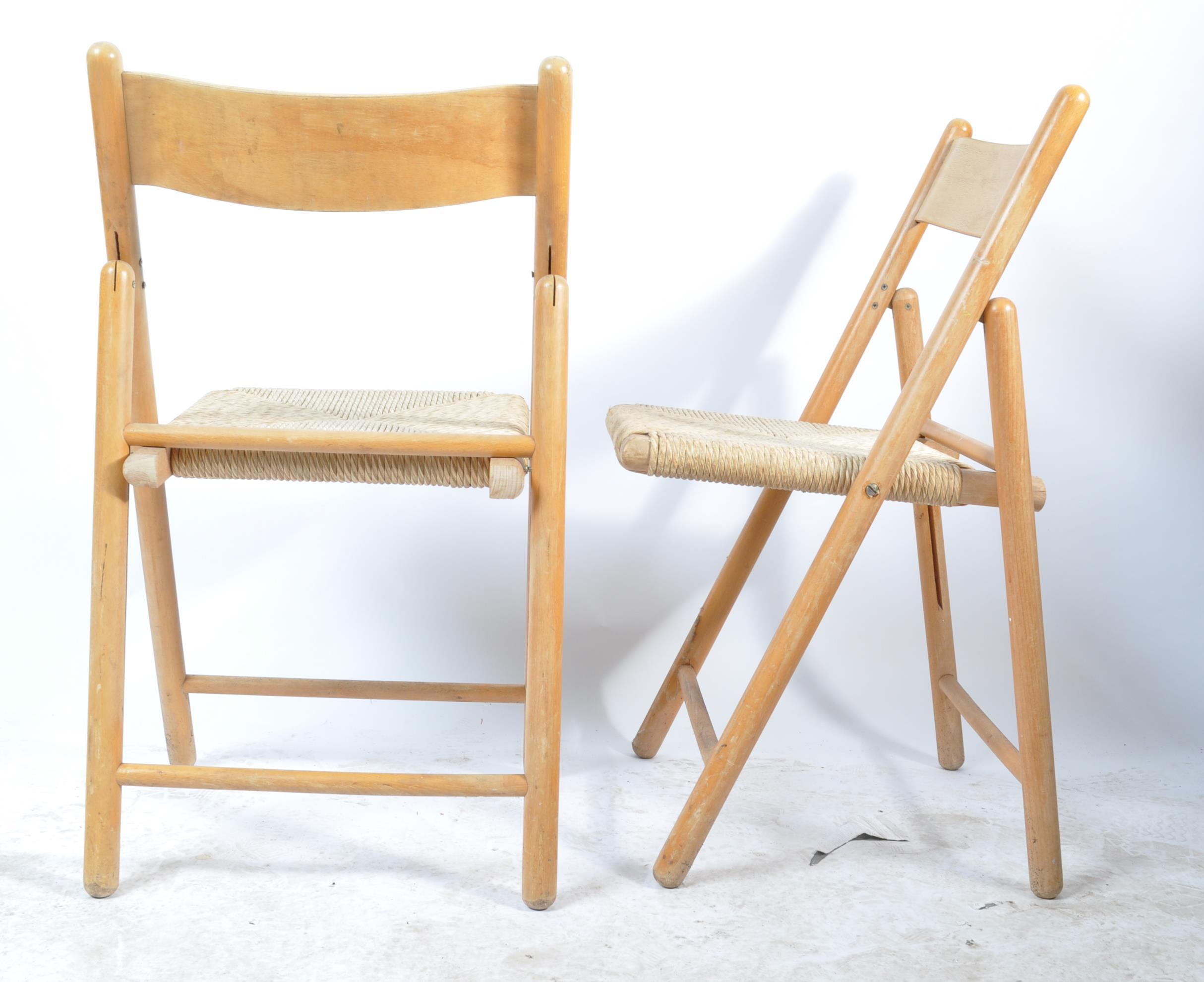 RETRO VINTAGE 20TH CENTURY CIRCA 1970S HABITAT FOLDING CHAIRS - Bild 6 aus 6