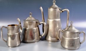 EARLY 20TH CENTURY GERMAN WMF 4 PIECE COFFEE SET