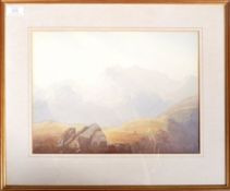 DELMAR HARMOOD BANNER (1896-1983) SCAFELL FROM WALNA SCAR WATERCOLOUR