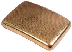 MID 20TH CENTURY HALLMARKED 9CT GOLD SNUFF BOX