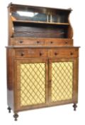 19TH CENTURY REGENCY ROSEWOOD CHIFFONIER