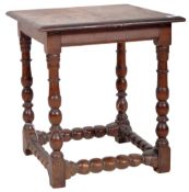 17TH CENTURY JACOBEAN OAK BOBBIN TURNED TABLE