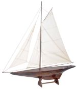 LARGE 5.5FT MUSEUM QUALITY SCRATCHBUILT MODEL BOAT