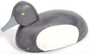 HAND CARVED FOLK ART PAINTED DECOY DUCK